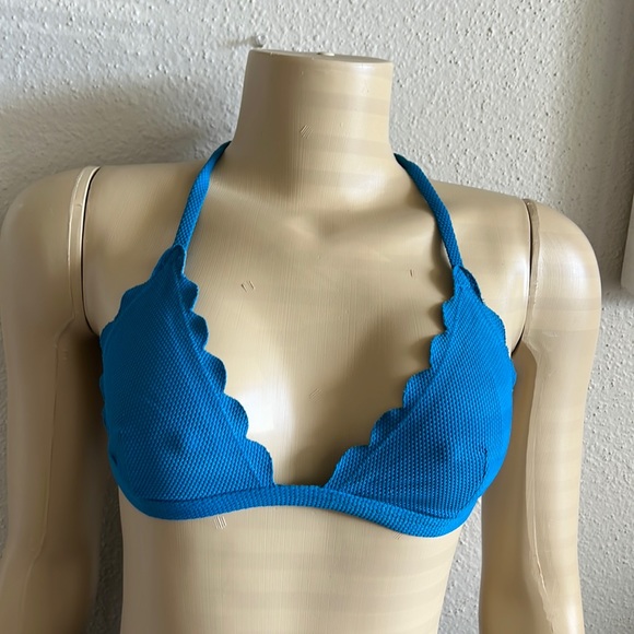 SWIM BRA BLUE SIZE SMALL - Picture 1 of 3